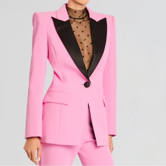 Retrofete 💕🖤Muze Pink Women's Blazer SZ MEDIUM